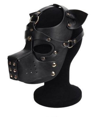 Masque Puppy Dog Ixo Noir - Kinky Puppy - Puppy Play, Dildos Queue