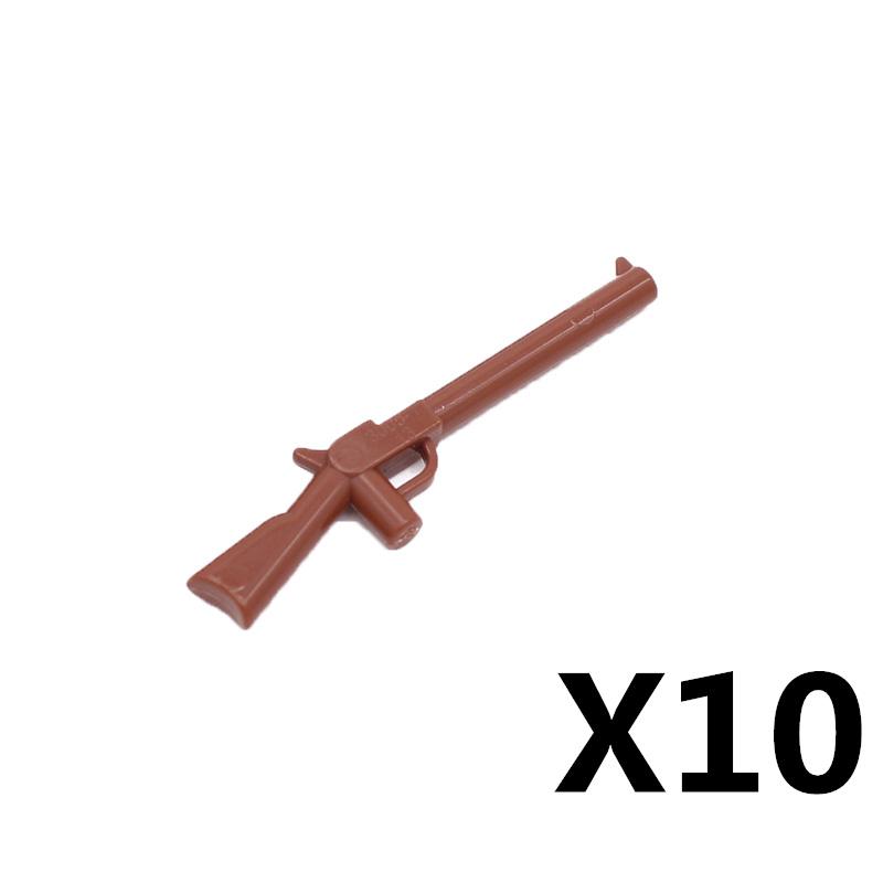 MOC Medieval Knight Building Block Helmet Mask Soldier Weapon Short Trident Shoulder Armour Vest Gun Hoe Axe Sword Toy Gift K127