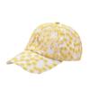 Embroidered Flower Baseball Cap Breathable Mesh Peaked Hat Fashion Visors Cap  Girls