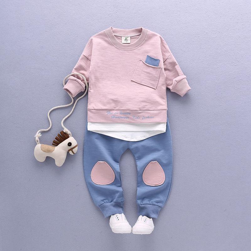 Premium Quality 2pc Baby Boy Girl Clothing Set Featuring Timeless Design And Comfort