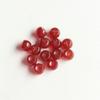 Red Agate Apple Bead Earrings & Hairpin DIY Accessories