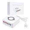 Ładowarka 6x usb i ładowaniem indukcyjnym 10w indukcyjna