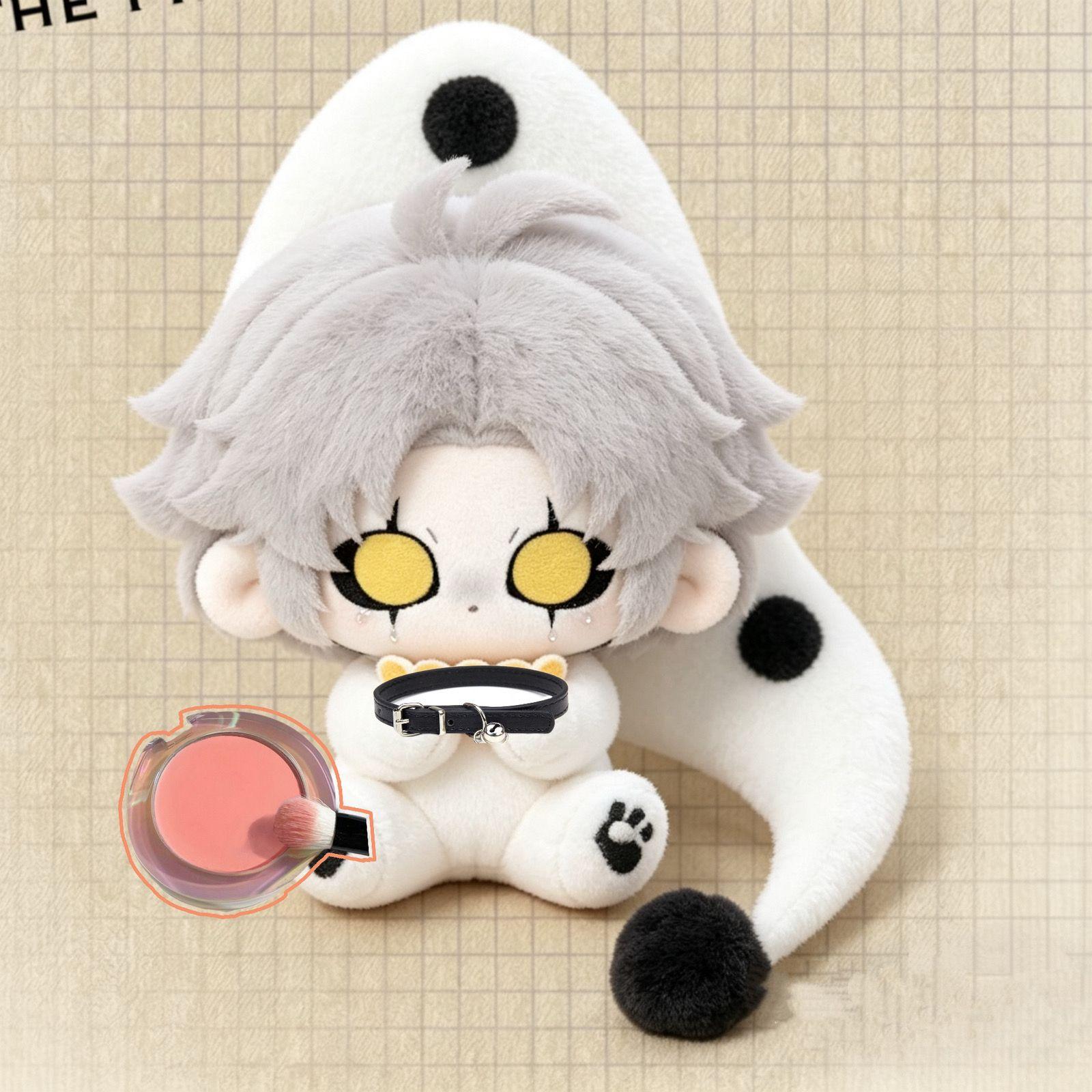 10cm Spel The Freak Circus Pierrot Pluche Aankleed Katoenen Pop In Slaap Speelgoed Voor Kind Figuren Fans Cadeau Schattige Hanger Voor Vriend 10cm