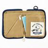 Enjoy your trip Snoopy travel slim wallet with round zipper SPMS-176