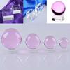 Display Base Stand Holder with Clear Glass Square Dimple Blocks for Crystals