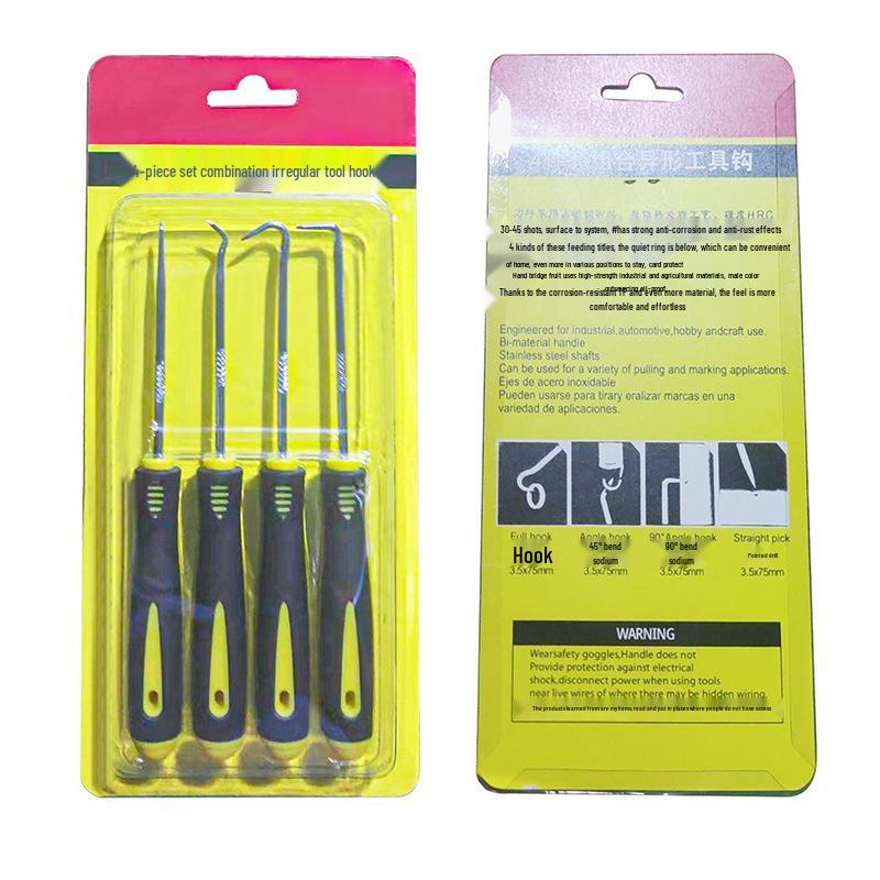 4-Piece Oil Seal Hook & Toner Cartridge Refill Tool Set