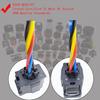 1PCS A/C Pressure Sensor Switch Transducer Harness Connector Plug 5072138AA Fits 2003-2007 Replacement for Dodge Ram 1500 2500 3500 2002-2004