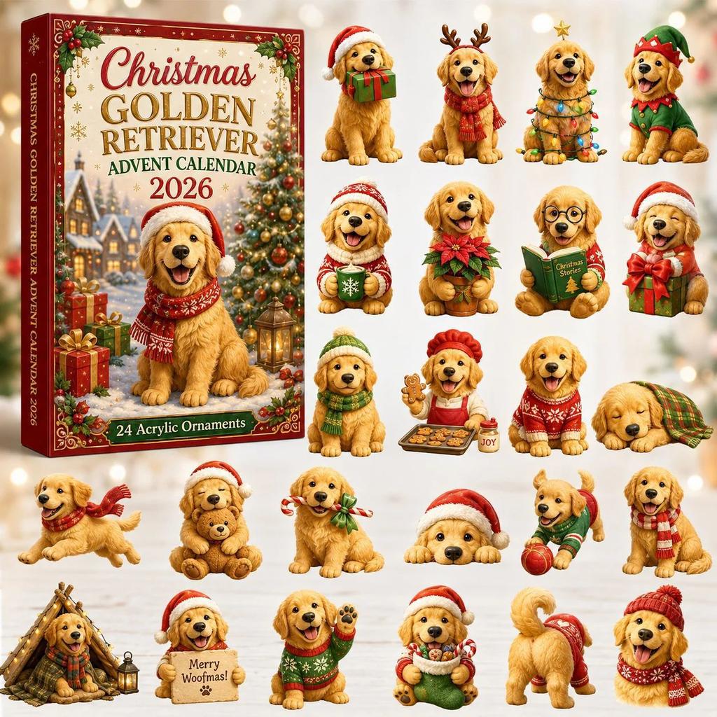 Weihnachts-Adventskalender 2026 – Feiertags-Blindbox-Kalender im Tier-Thema
