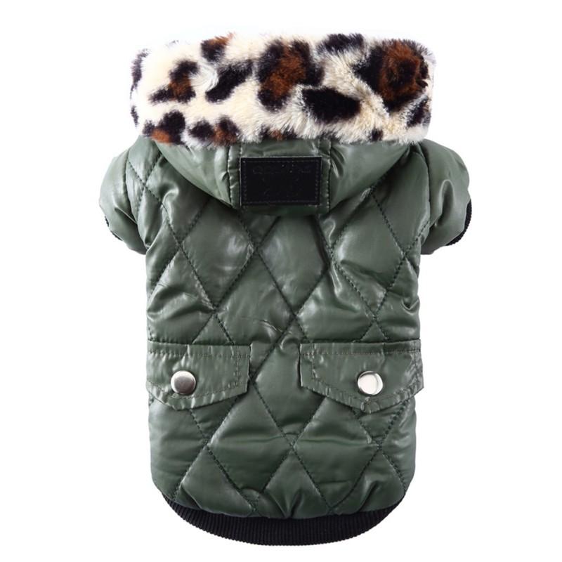 Warm Dog Coats Pet Dog Winter Clothes Apparel Hoodie Hooded Coat for Winter Dog Clothes Dog Down Coat Pet Dog