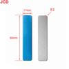 JCD 5pc Temporary Parking Sign Strong Adhesive Magnet Self-Adhesive Fixed Magnetic Patch Adhesive Strip Stainless Iron Sheet