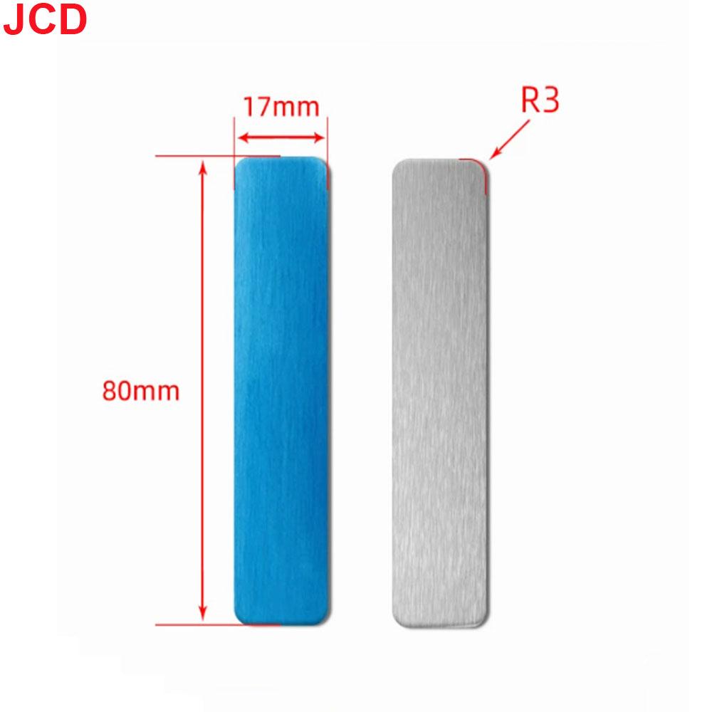 JCD 5pc Temporary Parking Sign Strong Adhesive Magnet Self-Adhesive Fixed Magnetic Patch Adhesive Strip Stainless Iron Sheet
