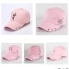 Baseball Cap Hat Metal Ring Chain Spring Summer Autumn Punk Hip Hop Rock Adjustable Unisex Men Women Outdoor Casual Cotton