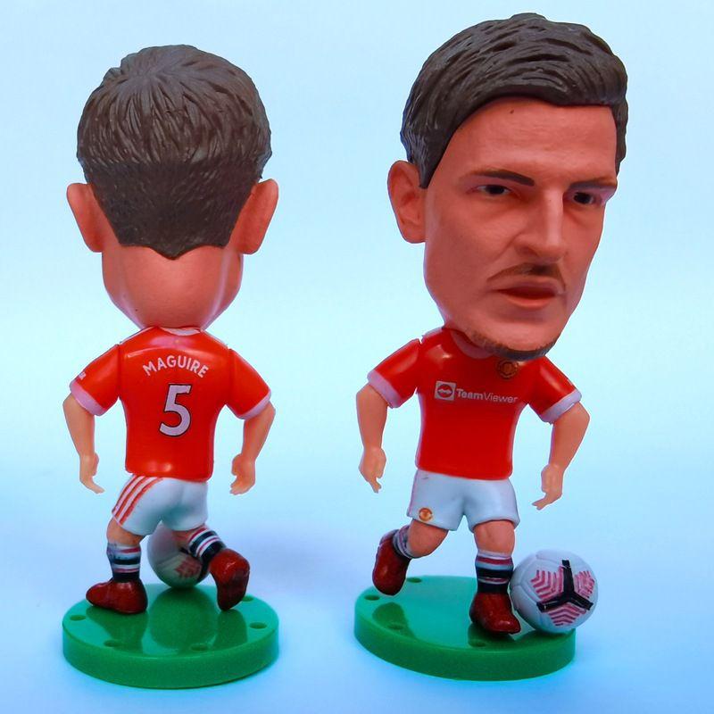 Player Mini Soccer Figures Sports Model Dolls Football Star Decoration Home