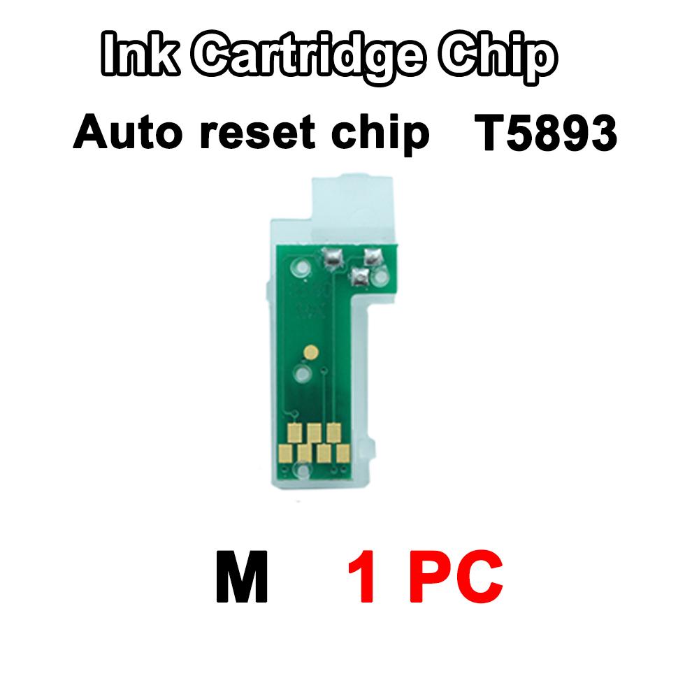 9 Colors Ink Cartridge Permanent Chips Sensor for Epson Stylus Pro 3885 T5891-T5899 Use with Original Chips
