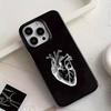 1 Heart Anatomical Pattern Phone Case for iPhone 17 16 15 14 13 12 11 Pro/ Max /Plus Anti-fall and Shockproof Back Cover