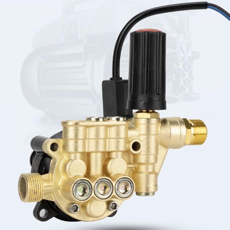 Water Saving Brass Pump Assembly Optimizes Flows Control Reduces Waste Ideal for Environmentally Households