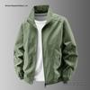 Men's Spring/Autumn Quick-Dry Outdoor Windbreaker Sports Jacket with Stand Collar