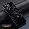 Travel Inspired Plane Patten Design Phone Case For iPhone 16 15 14 13 12 11 Plus Pro Max Limited Black Hard Case Sheepskin