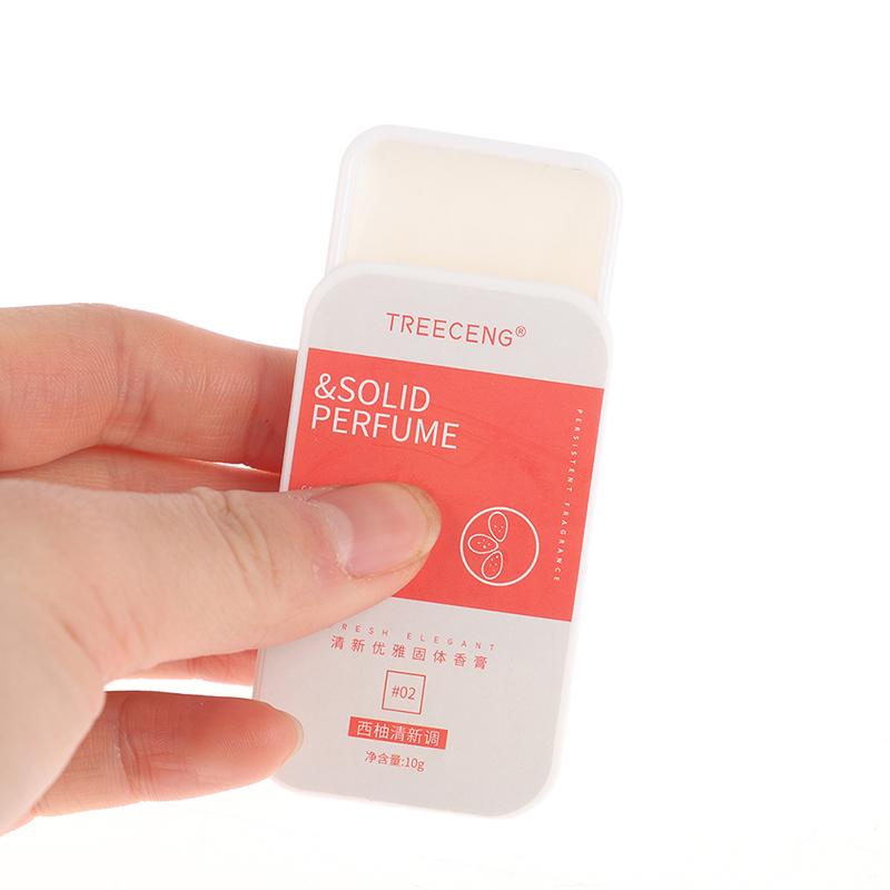 Pocket Unisex Solid Balm Perfume Long Lasting Fragrance Sweat Perfumes Deodorant