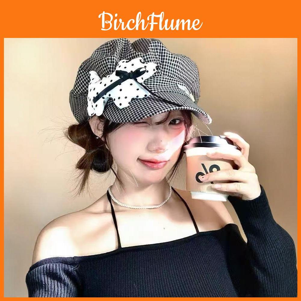 Beanie Hat For Women Cute Polka Dot Dog Pattern Wide Brim Sun Hat Summer Fashion