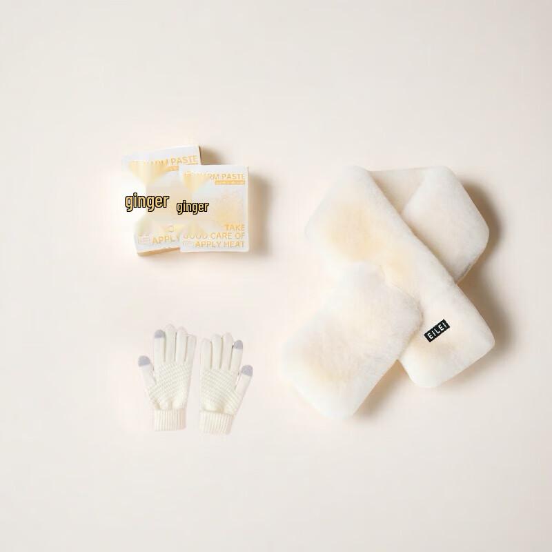 EILEI Warm Scarf and Gloves Set