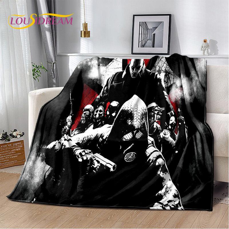 R-Resident Evil Game Gamer Soft Plush Blanket,Flannel Blanket Throw Blanket for Living Room Bedroom Bed Sofa Picnic Office Cover