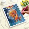 Pearl Painting Kit Koi Fish Theme Frameless Handicraft DIY Bedroom Decoration Living Room Wall Art Room Decoration Art Craft Decoration