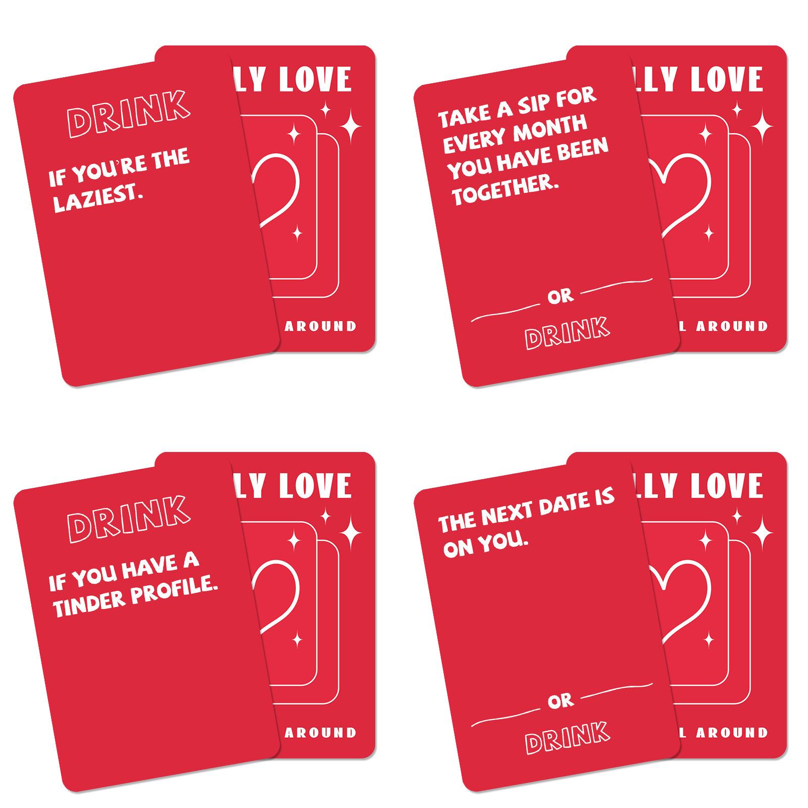 

50 забавных парных карточек для знакомств, разминки, длительных поездок, обязательных карточек