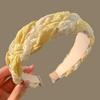 5pcs/set Lace Twist Braided Headband Versatile Temperamental Hair Hoop Hair Band Headwear Hair Accessories for Women