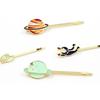 Zinc Hair Clips Findings 3D Planet Astronaut Rabbit Hairpins Fashion Women Hair Accessories
