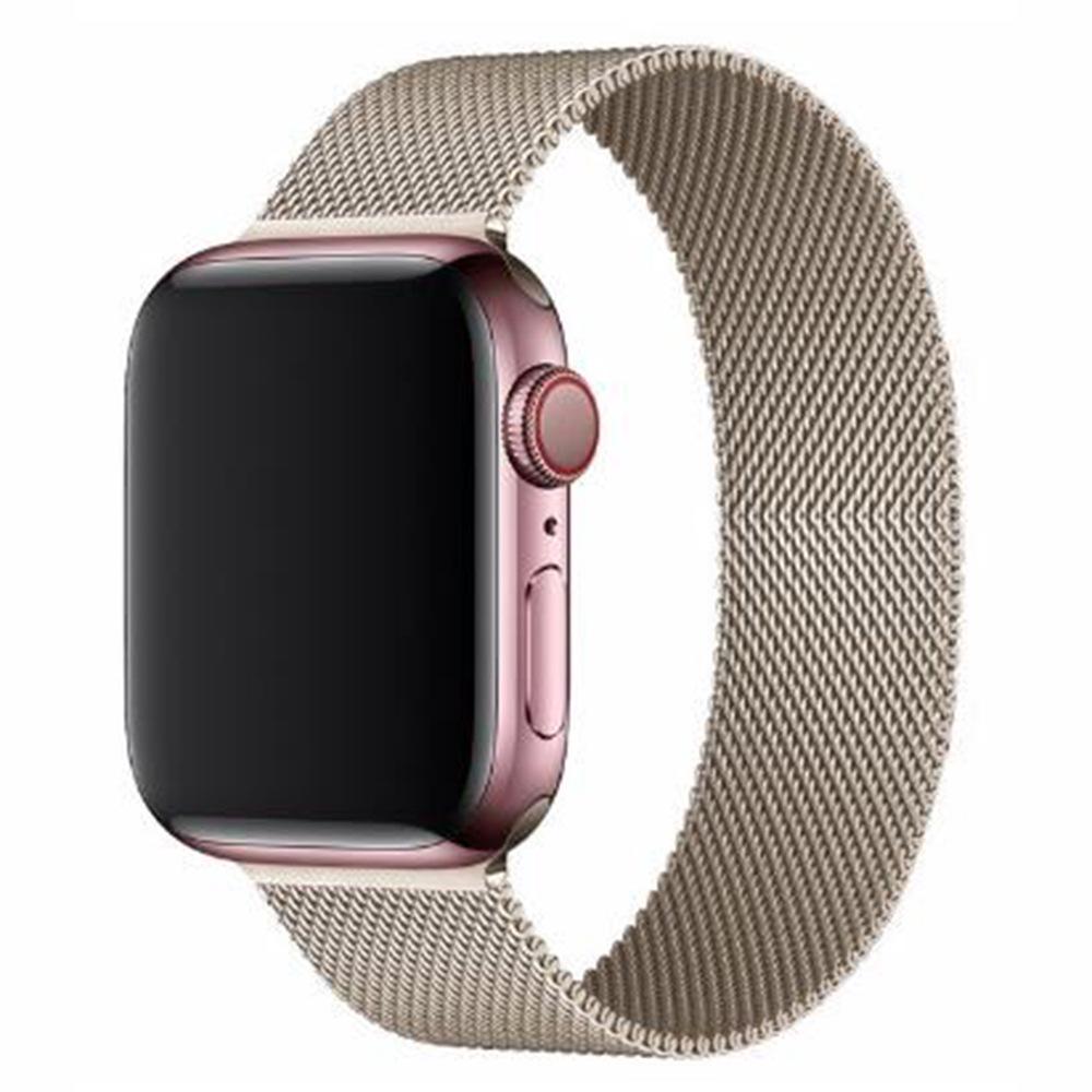 Toepasbare Magnetische Milanese Band voor Apple Watch Series 8/7/6/SE/5/4/3/2 en iWatch
