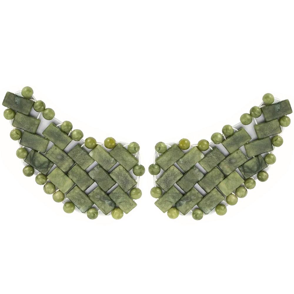 

Jade Eye Mask Stone Eye Mask Hot or Cold Using Jade Mask Facial Eyes Sleeping Mask Relief Eye Cover for Women Soothing Cooling