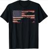 M1 Abrams Battle Tank USA American Flag Design 100 Cotton Summer Short Sleeve Oneck Casual Printed Mens Tshirt