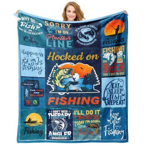 Sea Fish Pattern Flannel Blanket Sheet Bedspread Decorative Blanket Sofa Blanket