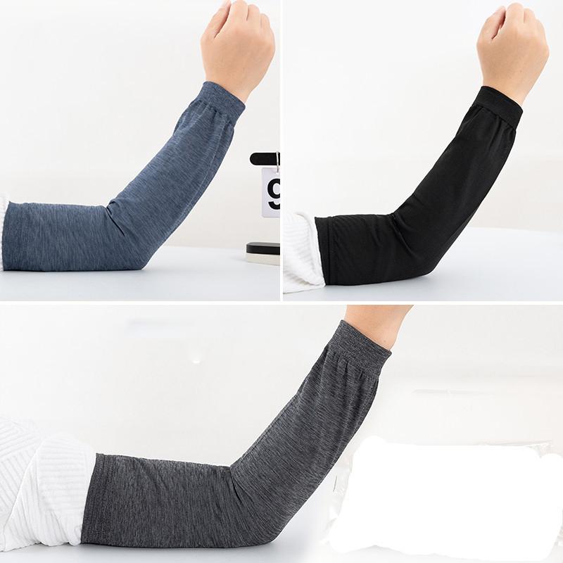 Summer Cooling Arm Sleeves Sun Uv Protection Hand Cover Arm Warmers Running Fishing Cycling Basketball Sunscreen Sports Sleeve