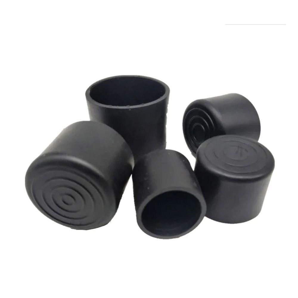 1Pcs Table Bottom Cover Round Tube Plug Furniture Feet Tubing End Covers New Chair Leg Caps