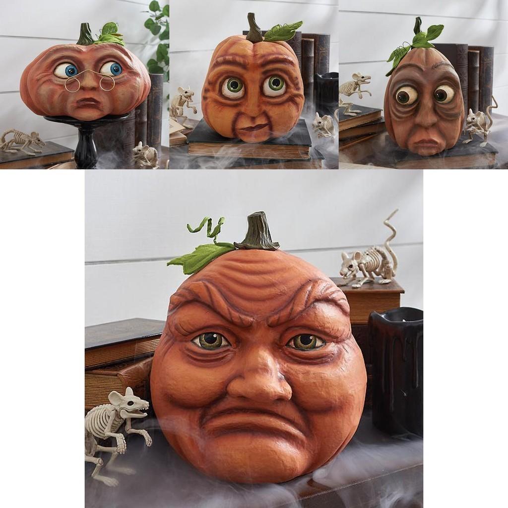 Colorful American Style Resin Pumpkin Lanterns For Festive Halloween Decoration