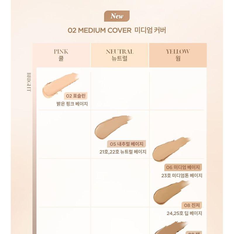 dasique - Pro Concealer Palette - 2 Types