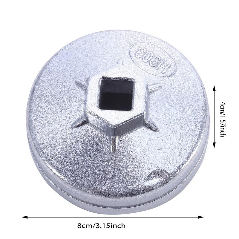 Wrench Auto Tool 1/2 Square Drive 65mm 67mm 74mm End Cap Oil Filter Wrench Auto Hand Tools Remover Tool For Toyota BMW
