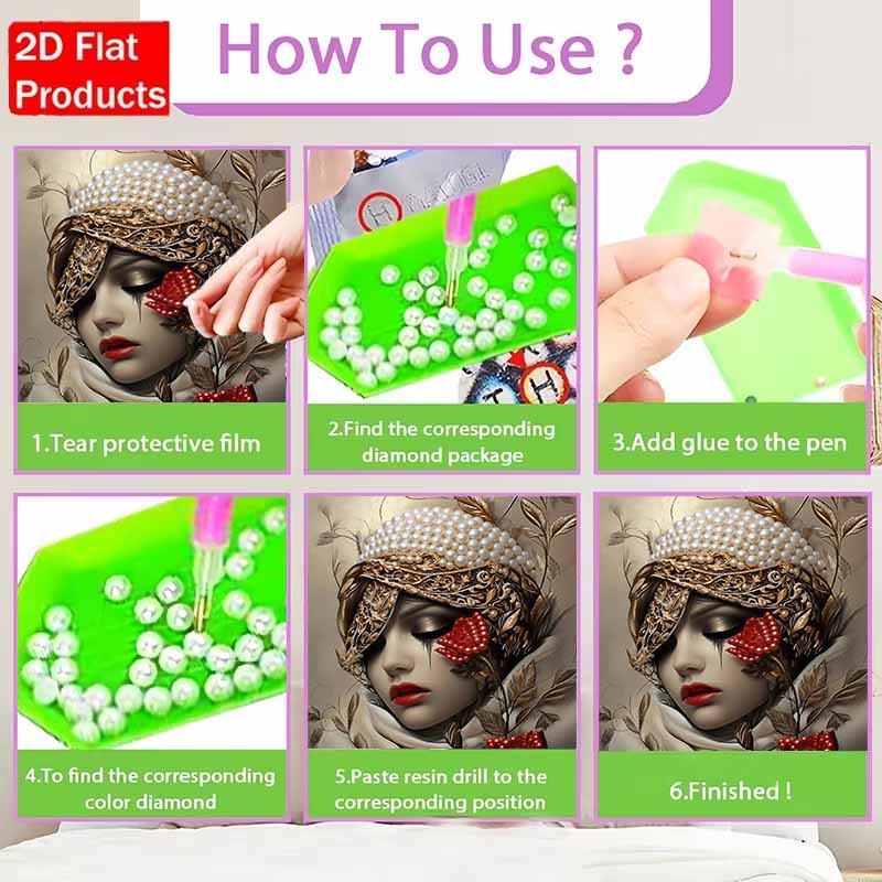 DIY Roses and Women Pearl Diamond Art Kits Without Frame 30x40cm Gem Art Diamond Painting Kits for Adults/Beginners Gift Idea Home Wall Decor