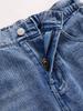 Girls' Denim Trousers (Single Item) — New Spring/Autumn Collection: Casual, Simple Style for Comfortable Daily Wear, Featuring Star Pattern