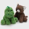 Adorable Stuffed Animals Plush Toy Cartoon Sheep Fox Monkey Cat Pig Hippo Dinosaur Pillow Nap Sleep Bed Cushion Creative Gift