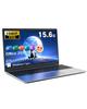 Genuine 2025 Model Laptop with Wingame Office 2024 Perpetual Celeron N5095 16GB 256GB Windows 11 Lightweight and ADS Bluetooth Adapter Fingerprint