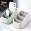 Remote Control Holder Storage Box TV Remote Control Phone Trapezoidal Storage Box Stationery Organizer Hotel Storage Supplies