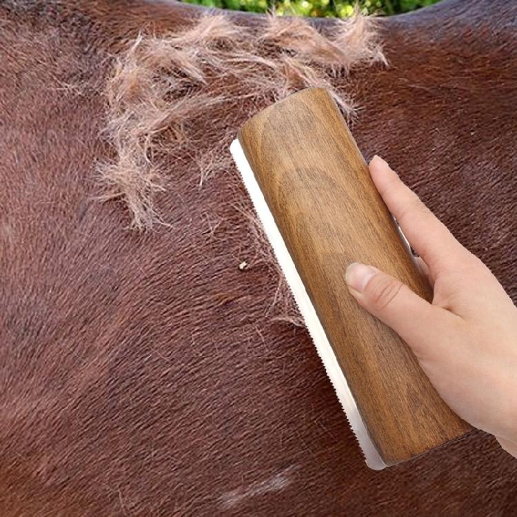 Spazzola per la toelettatura del cavallo Strumento per la toelettatura Rimuove senza dolore di peli sciolti, sottopelo e sporco