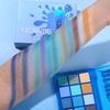 UCANBE - Paleta de Sombras de Ojos Blue Tonic de 15 Colores