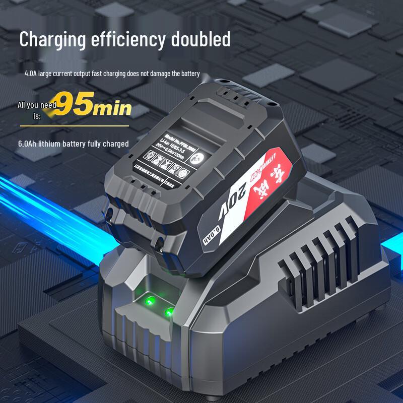 Dongcheng 20V Brushless Cordless Impact Wrench CN plug (adapter included)