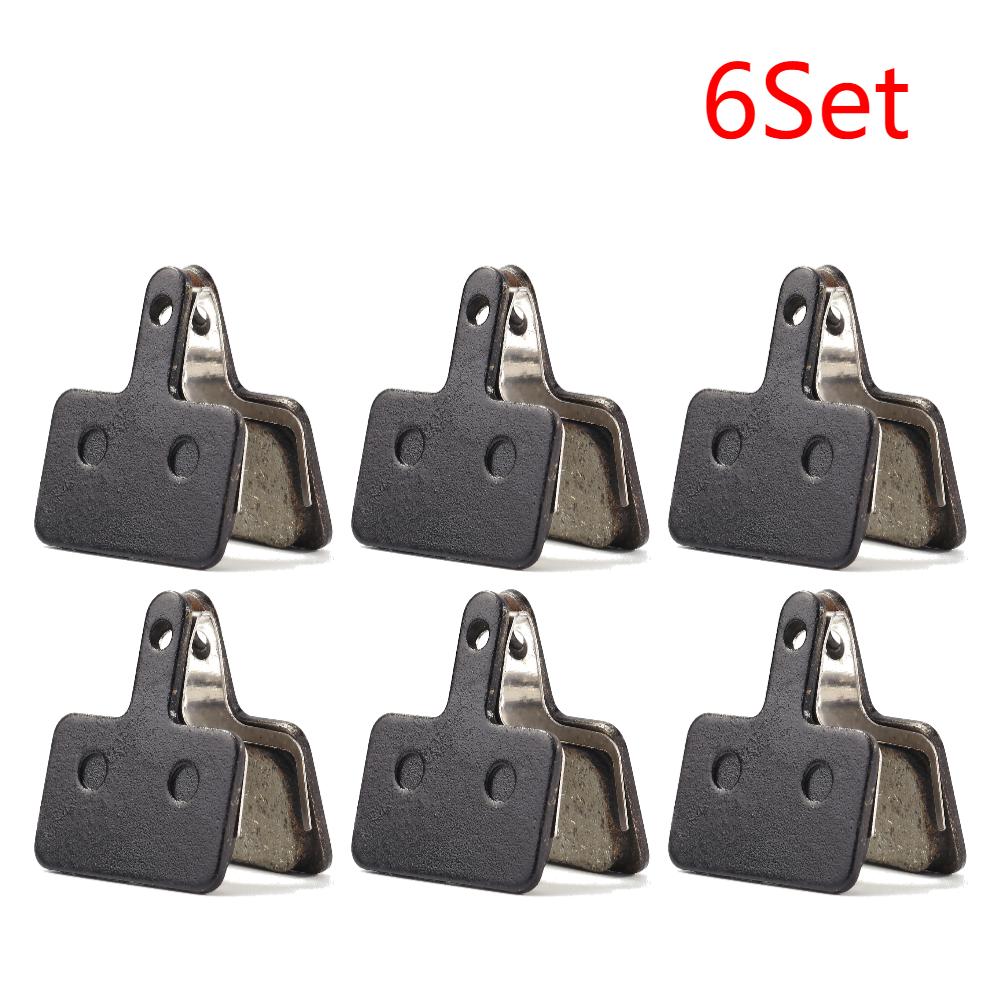 10-1 Set MTB Mountain Bicycle Disc Brake Pads for Shimano M375/M445/M446/M525/M465 Resin Semi-Metallic Cycling Brake Pad Parts