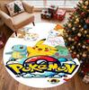 Pokemon Pattern Round Rug, Indoor/Outdoor Mat, for Picnic, Gameroom, Bedroom, Office, Living Room, Home Decor Carpet, Birthday Gift