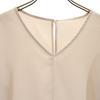 UNITED ARROWS GREEN LABEL RELAXING Short Sleeve V Neck Blouse Pullover Women Used
